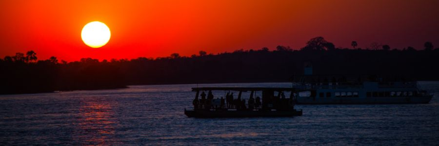 Hop over to the Victoria Falls